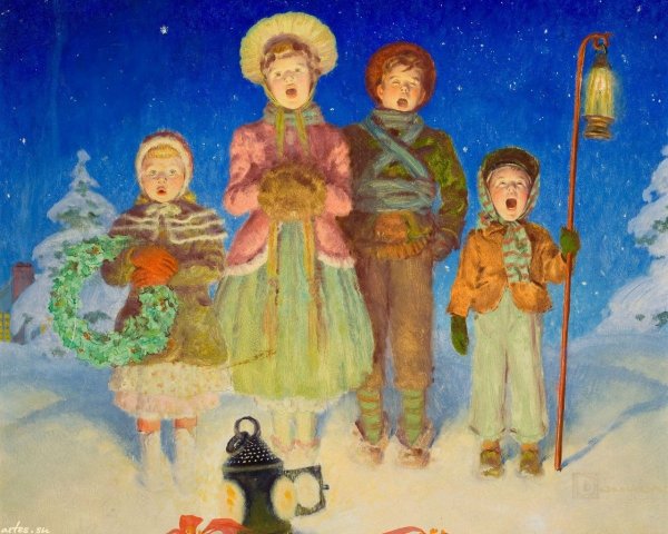 Святки открытки