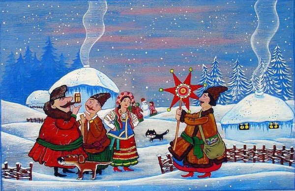 Колядки на Рождество для детей