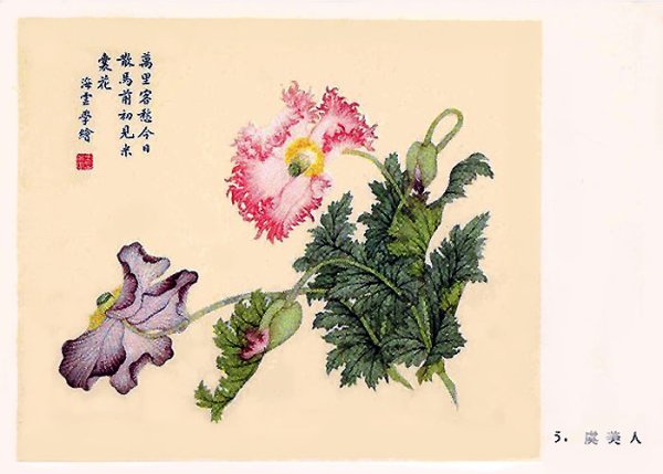 Первые китайские открытки