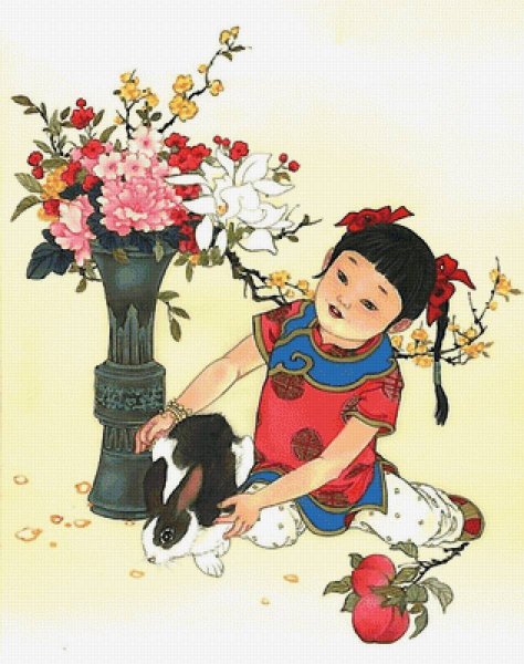 Китайские художники про детей