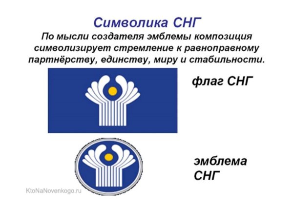Символика СНГ
