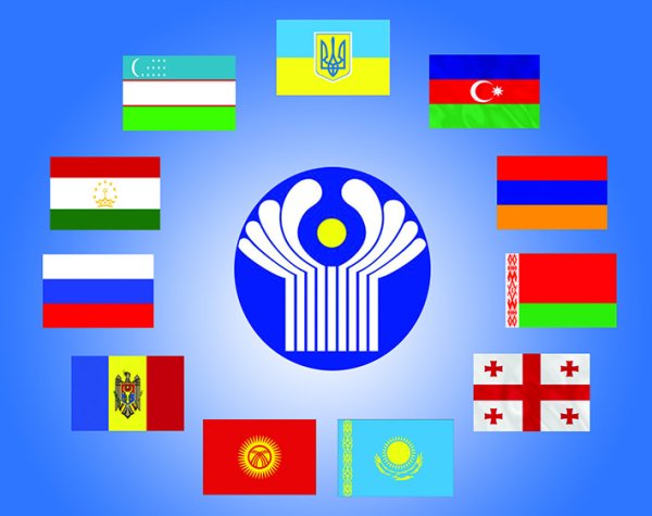 Флаги стран СНГ