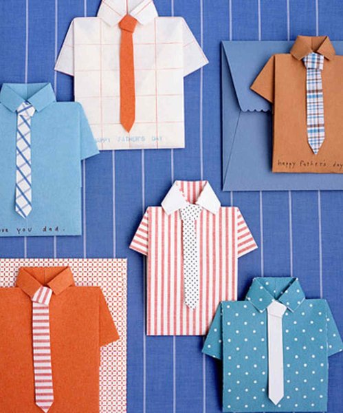 Открытка рубашка