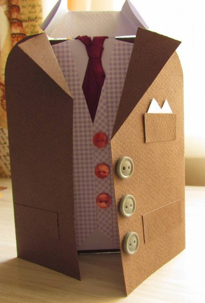 Открытка рубашка