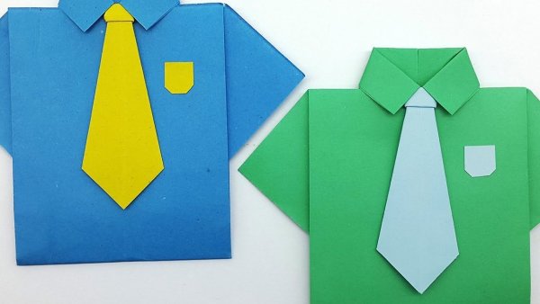 Конверт в виде рубашки