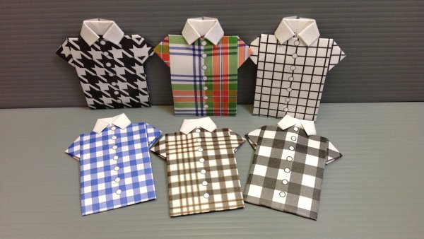 Открытка рубашка