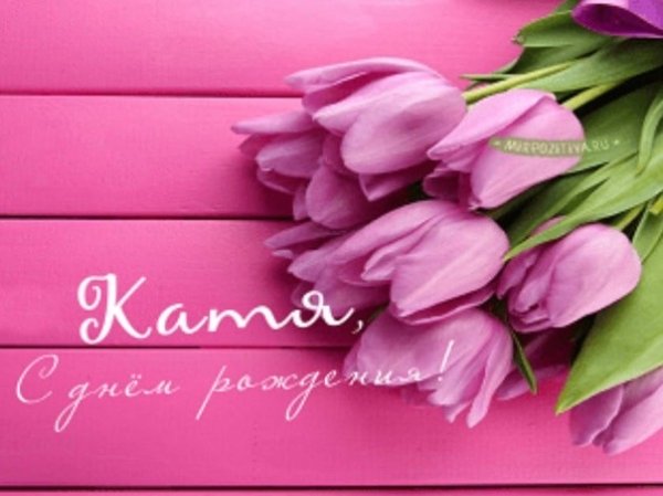 Поздравления с днём рождения Катя