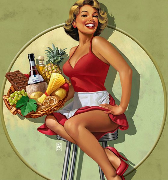 Художник Джил Элвгрен картины