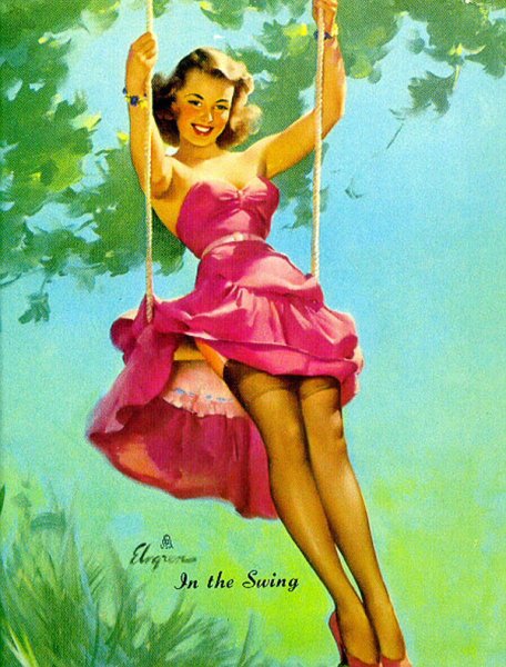 Джил Элвгрен Gil Elvgren американский художник