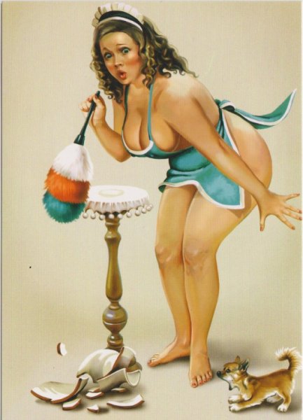 Пин ап открытки