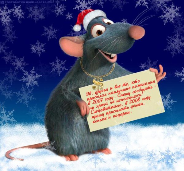Год крысы поздравления