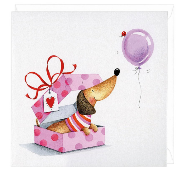 Открытки с таксами с днем рождения