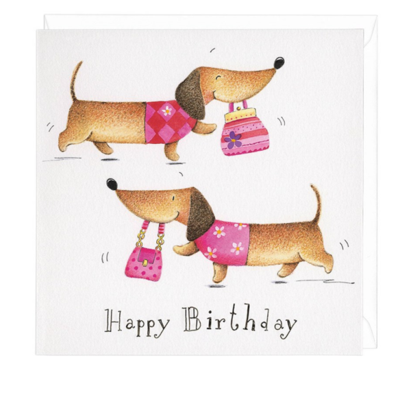 Открытки с таксами