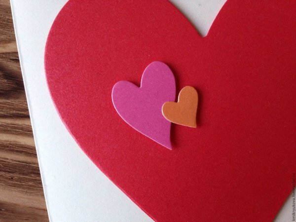 Открытка сердце своими руками