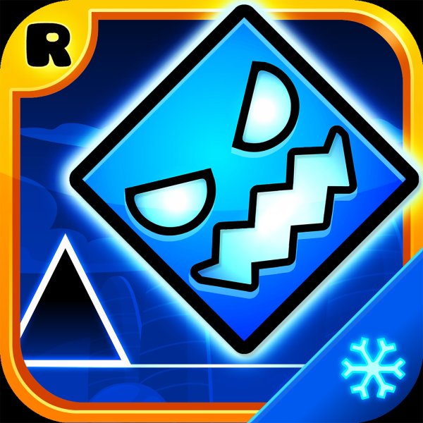 Кубики с игры Geometry Dash