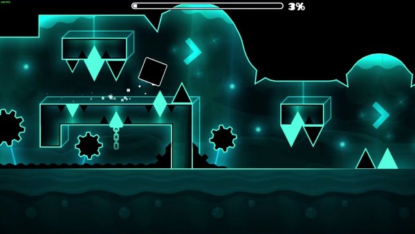 Уровень Slaughterhouse Geometry Dash