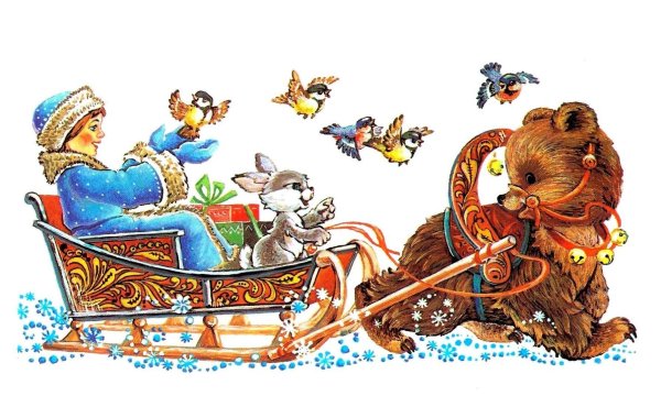 Советские новогодние открытки