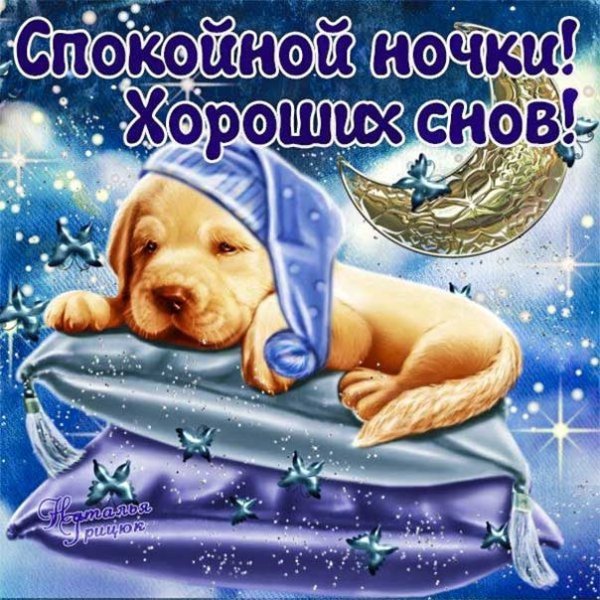 Открытки спокойной ночи до завтра