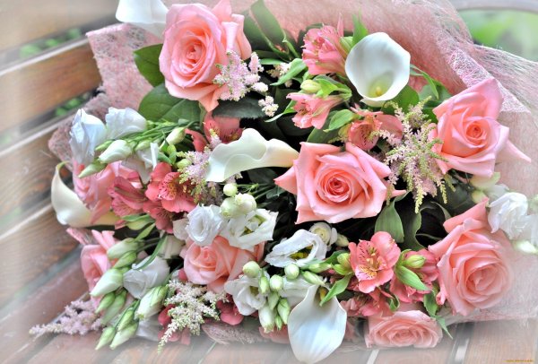 Корзина с цветами