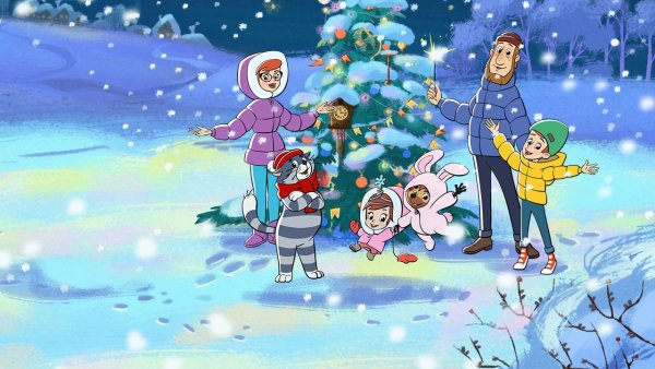 Зима в Простоквашино