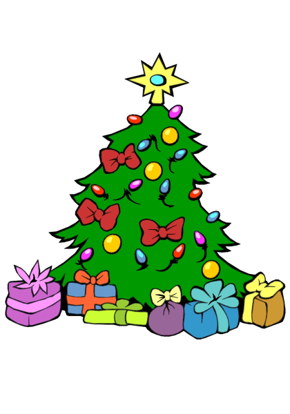 Новогодняя елочка рисунок