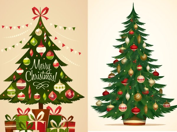 Елка плакат