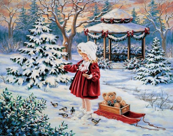 Картинки для декупажа новый год