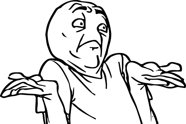 Мем пожал плечами