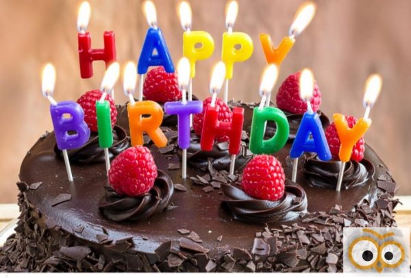 Поздравления с днём рождения торт