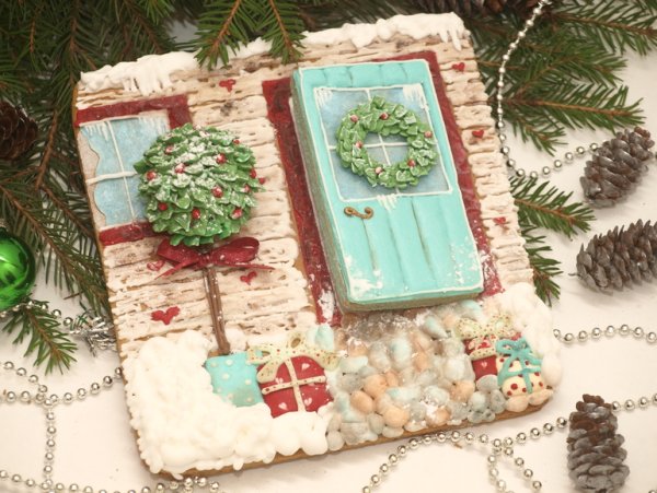 Новогодние Пряничные открытки