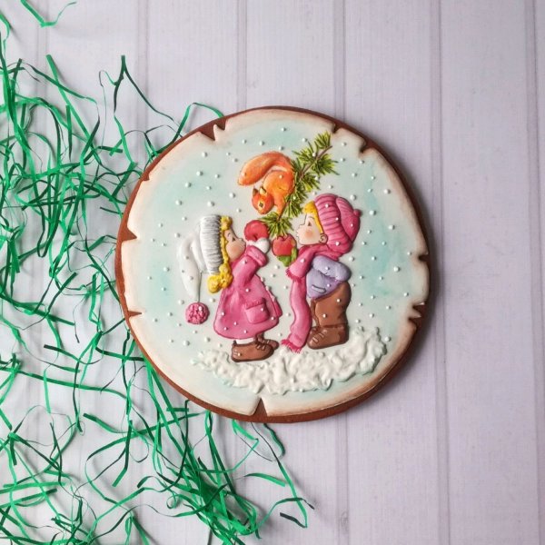 Пряничные открытки 66 лет