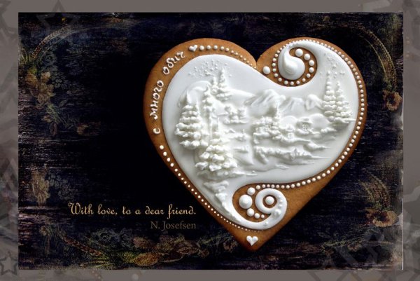 Новогодние Пряничные открытки