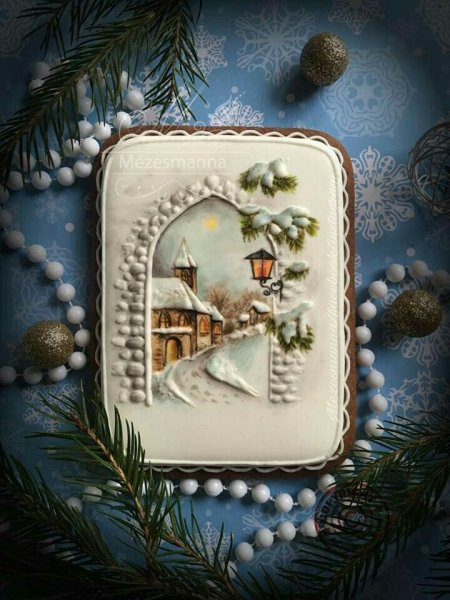 Новогодние Пряничные открытки