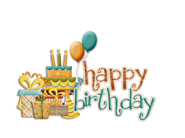 Happy Birthday надпись