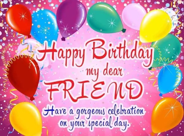 Открытка с днём рождения на английском