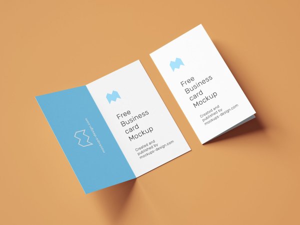 Mockup открытка евро