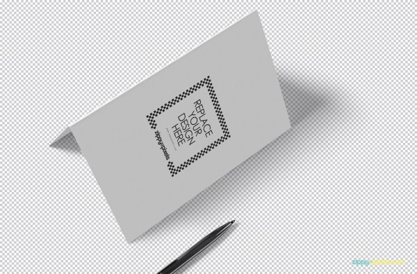 Мокап набор открыток