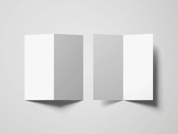 Мокап лифлет окошко