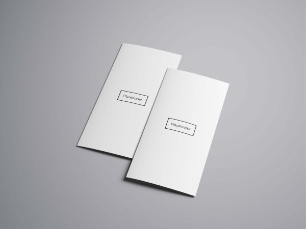 Mock up открытка