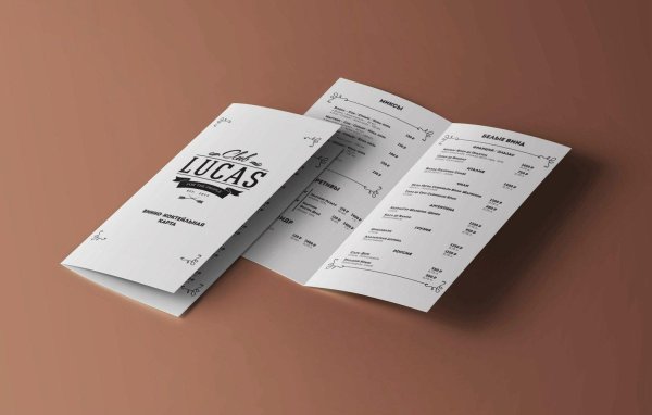 Мокап DL bi Fold free