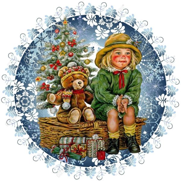 Новогодние распечатки для декупажа