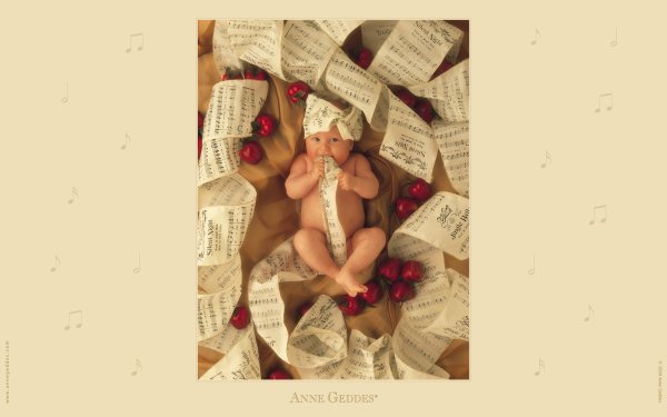 Анна Геддес портрет