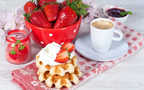 Доброе утро клубника