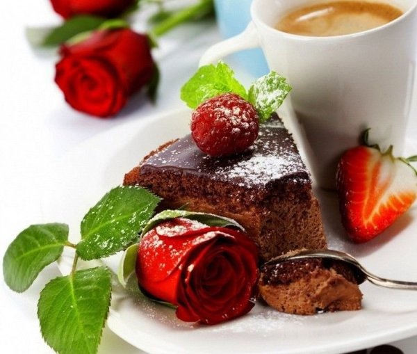 Доброе утро с конфетами