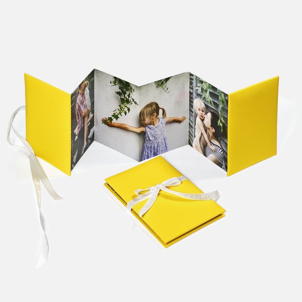 Открытка елочка из гармошки