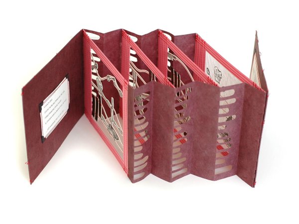 Открытка с гармошкой из бумаги