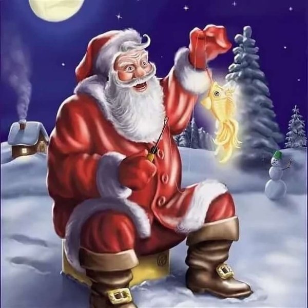 Поздравление с новым годом рыбаку