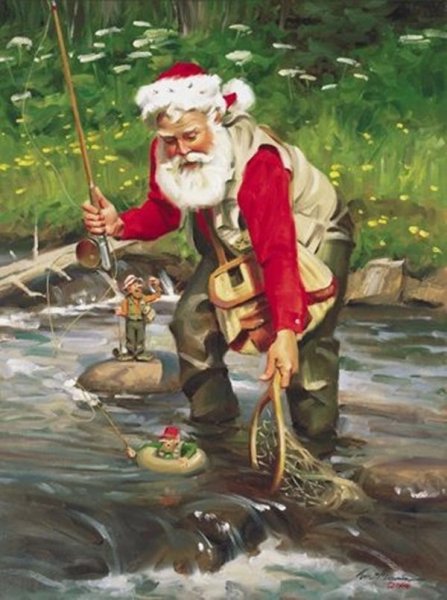 Новогодние поздравления рыбакам