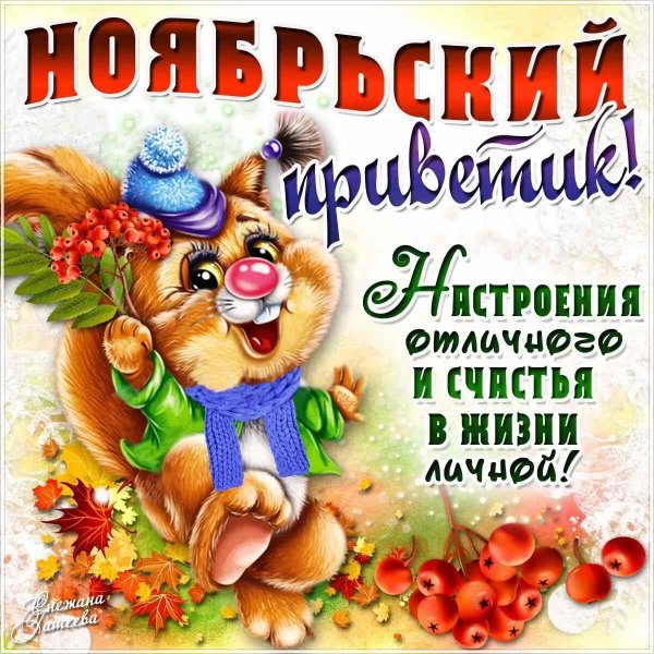 Сдобрым ноябрьском утром