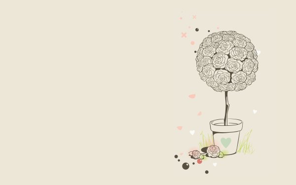 Открытка Минимализм